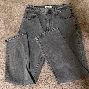 Abercrombie & Fitch Curve Love Gray Women’s Jeans